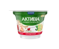 Біфідойогурт густий «Полуниця-злаки» 180 г